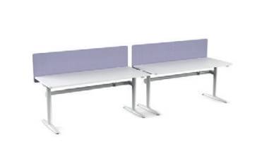 Atlas - Two Person, Side-by-Side Desk with Screen