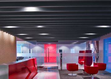 Luxalon® Interior Metal Baffle Ceilings
