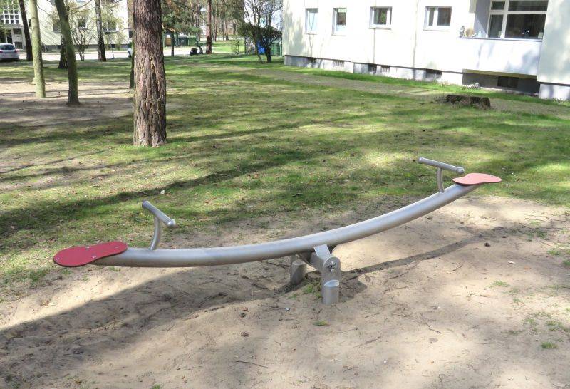 Stainless Seesaw - Children's Playground Arch Seesaw