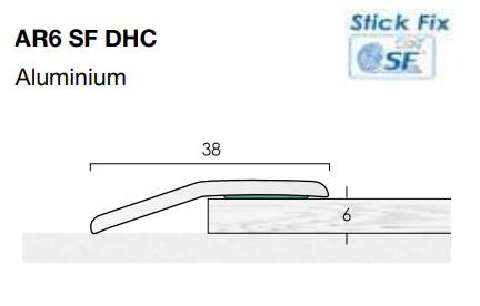 Ramp Profiles - One-Part Floor Transition Strip