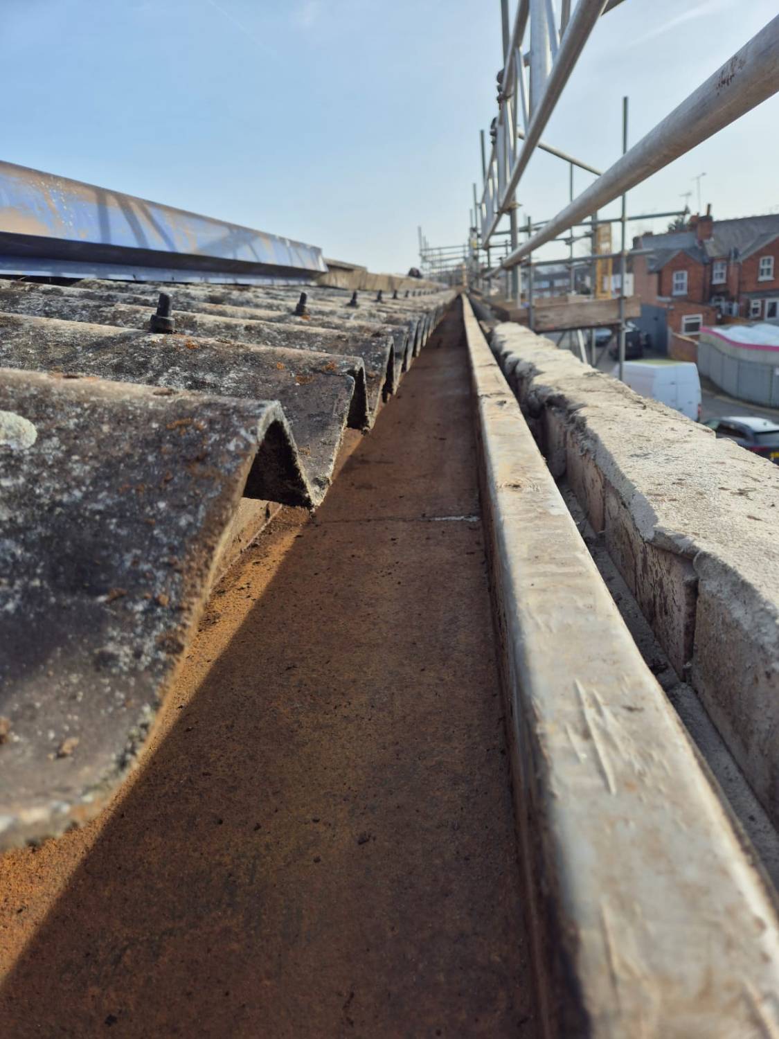 RapidRoof Gutter commercial gutter refurbishment | Liquid Roofing ...