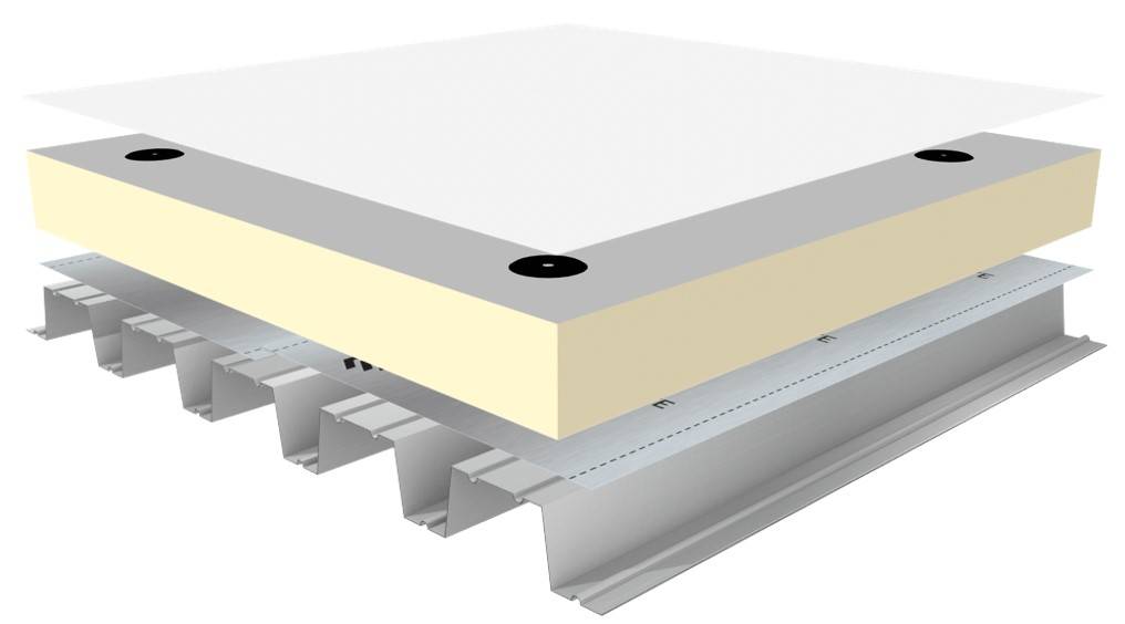 UltraPly™ TPO Mechanically Attached Warm Roof System  - Single Ply Membrane Warm Roof System