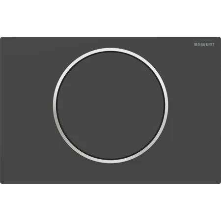 Geberit Sigma10 Flush Plate For Stop-And-Go Flush, Round