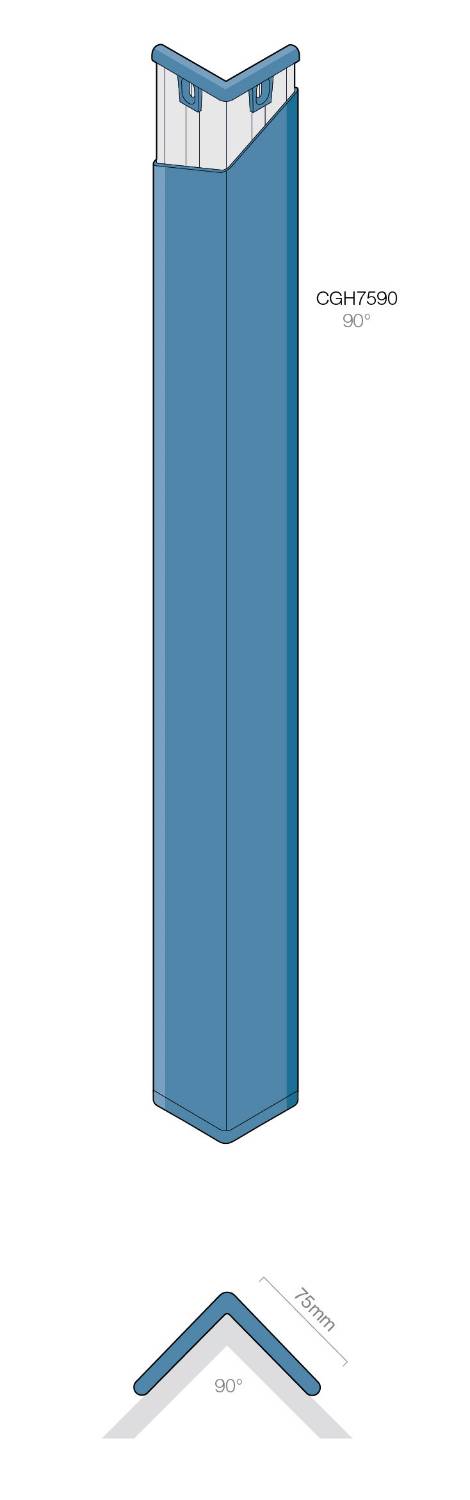 High Impact PVC-U Corner Guards 