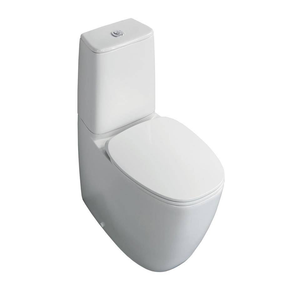 Vara Close Coupled Back-To-Wall WC Suite with Aquablade technology