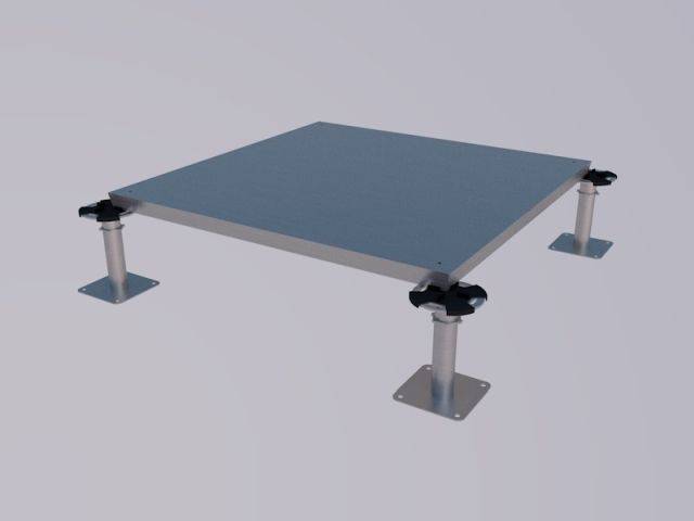 BGM600LS - PSA Medium Grade Slim Screwdown Steel Encapsulated Panel - Raised Access Floor Panel