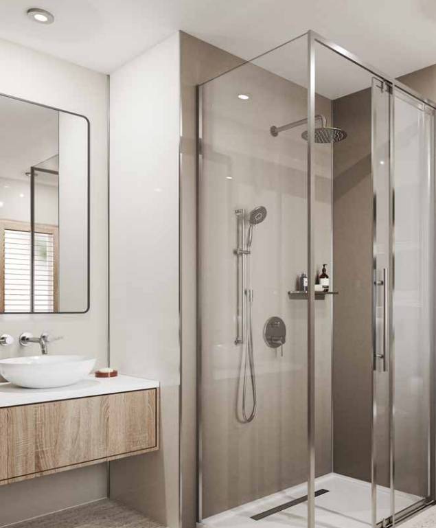 Alloy Bathroom Wall Panels - Water Resistant Wall Panels