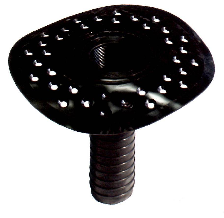 EPDM Downpipe Outlets (Perforated Flange)