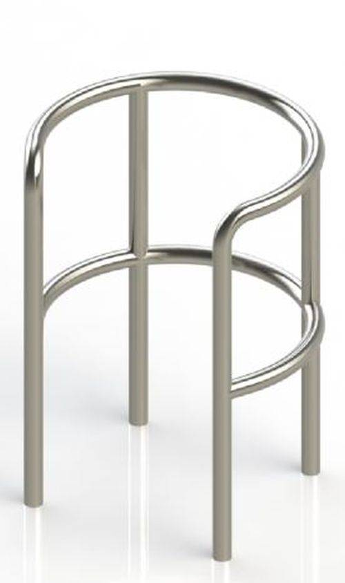 ASF 8500-C Stainless Steel Column Protector / Cycle Stand
