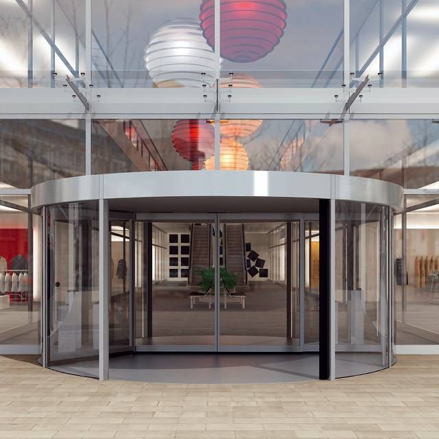 KTC2 High Capacity Revolving Door - Revolving Door