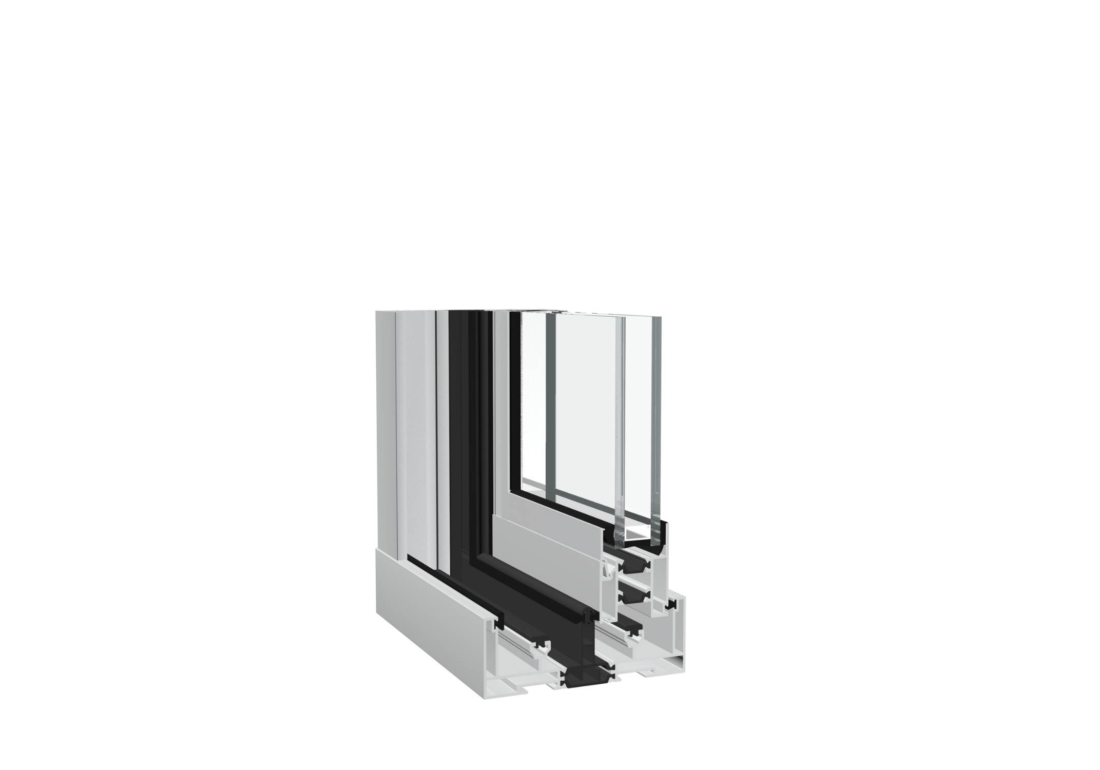 DUALSLIDE Vertical Sliding Aluminium Windows