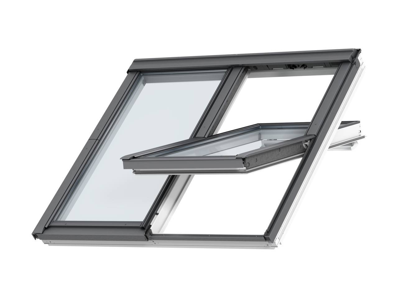 GGLS 2in1 Centre-Pivot Timber Roof Window.