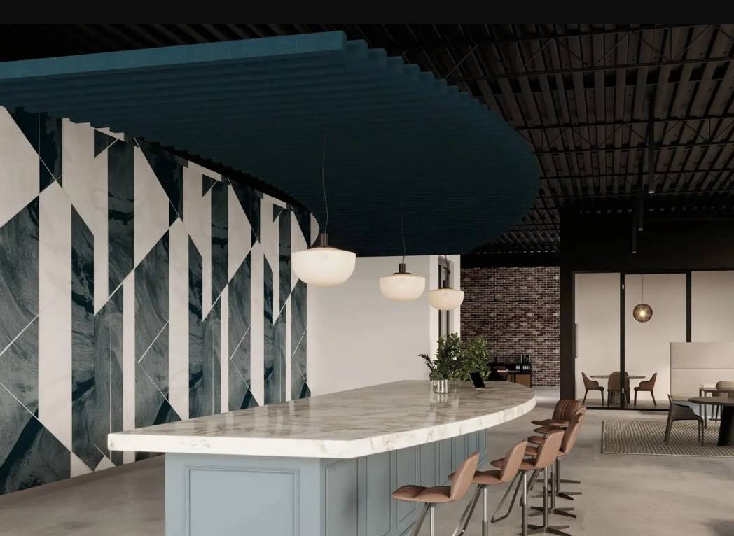 3D Ceiling Baffles - Acoustic Baffles