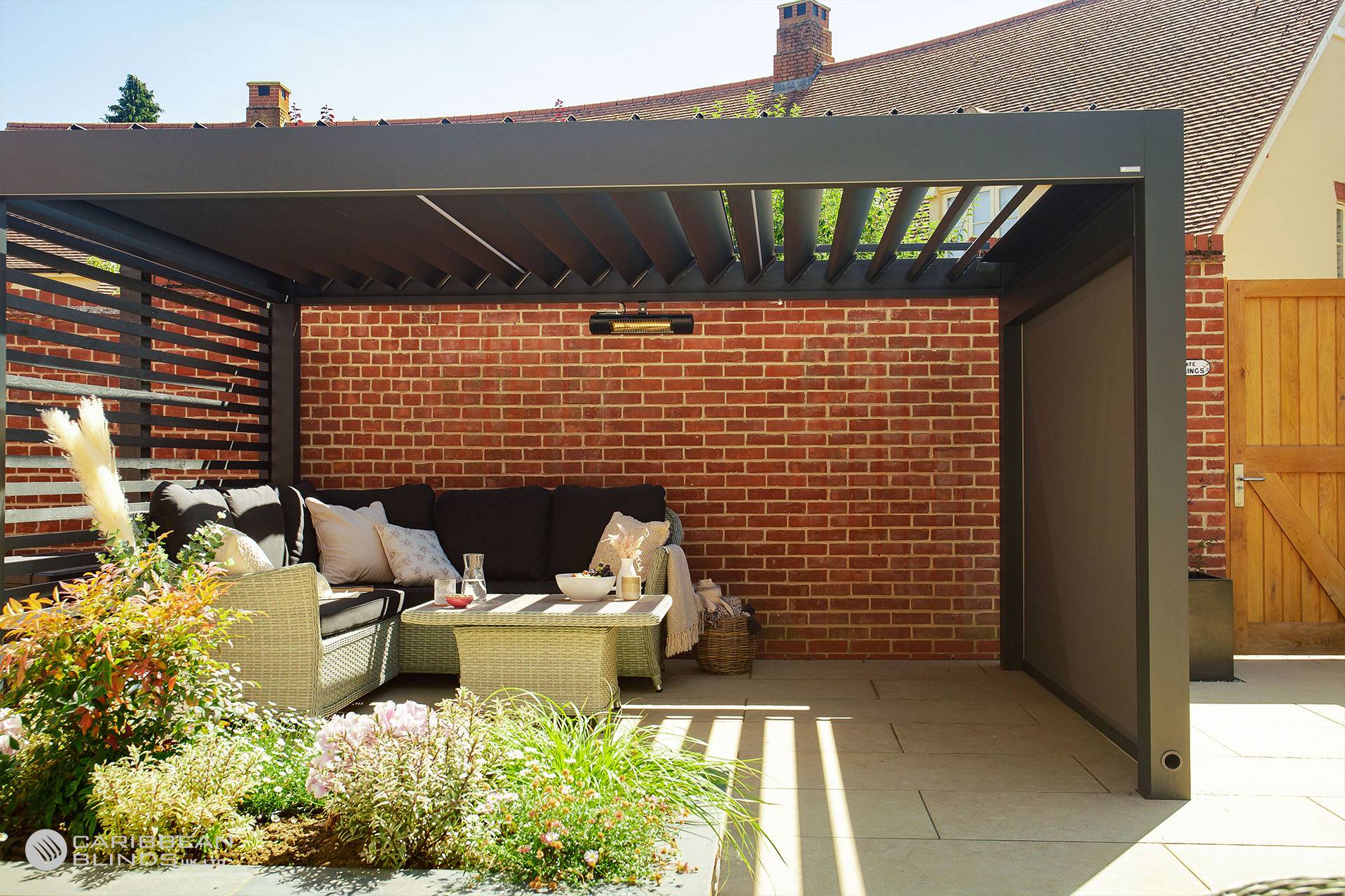 Classic Pod - Louvered Roof Pergola