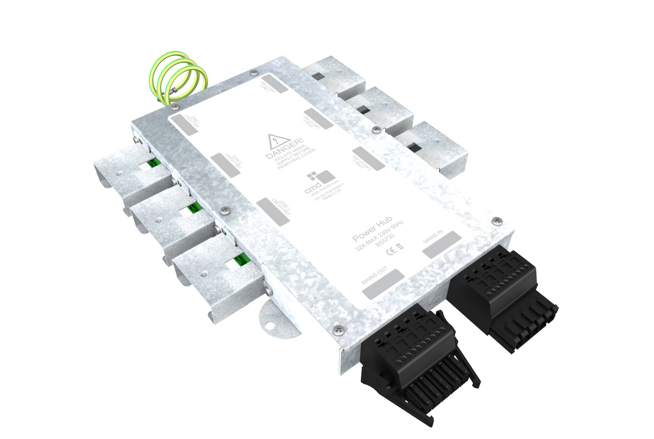 6 Way CMD 32A Power Hub