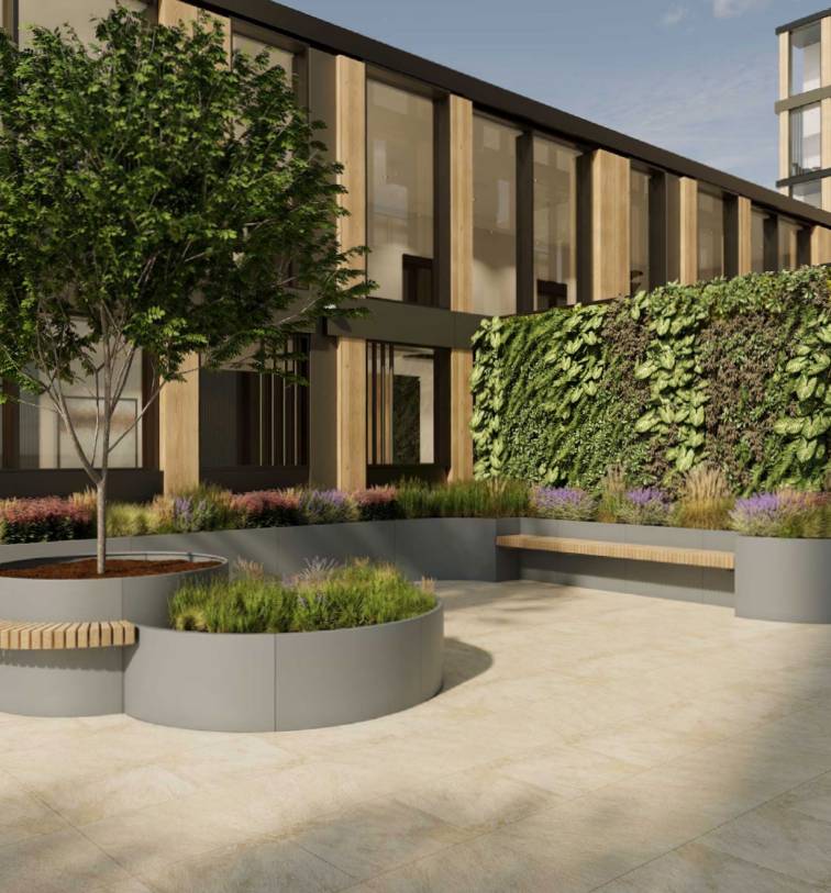 TerraSmart® Contour Bespoke Planter System