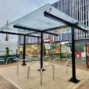 Concorde Glass Cycle Canopy - Cycle Shelter