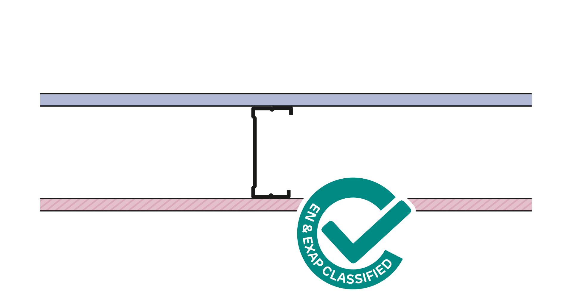 Siniat Single Frame Metal Stud Partition CS90R-12dB#12FMR - Metal Stud Partitioning