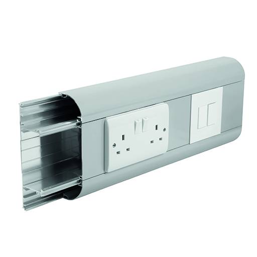 Sterling Curve Profile 1 Aluminium Trunking