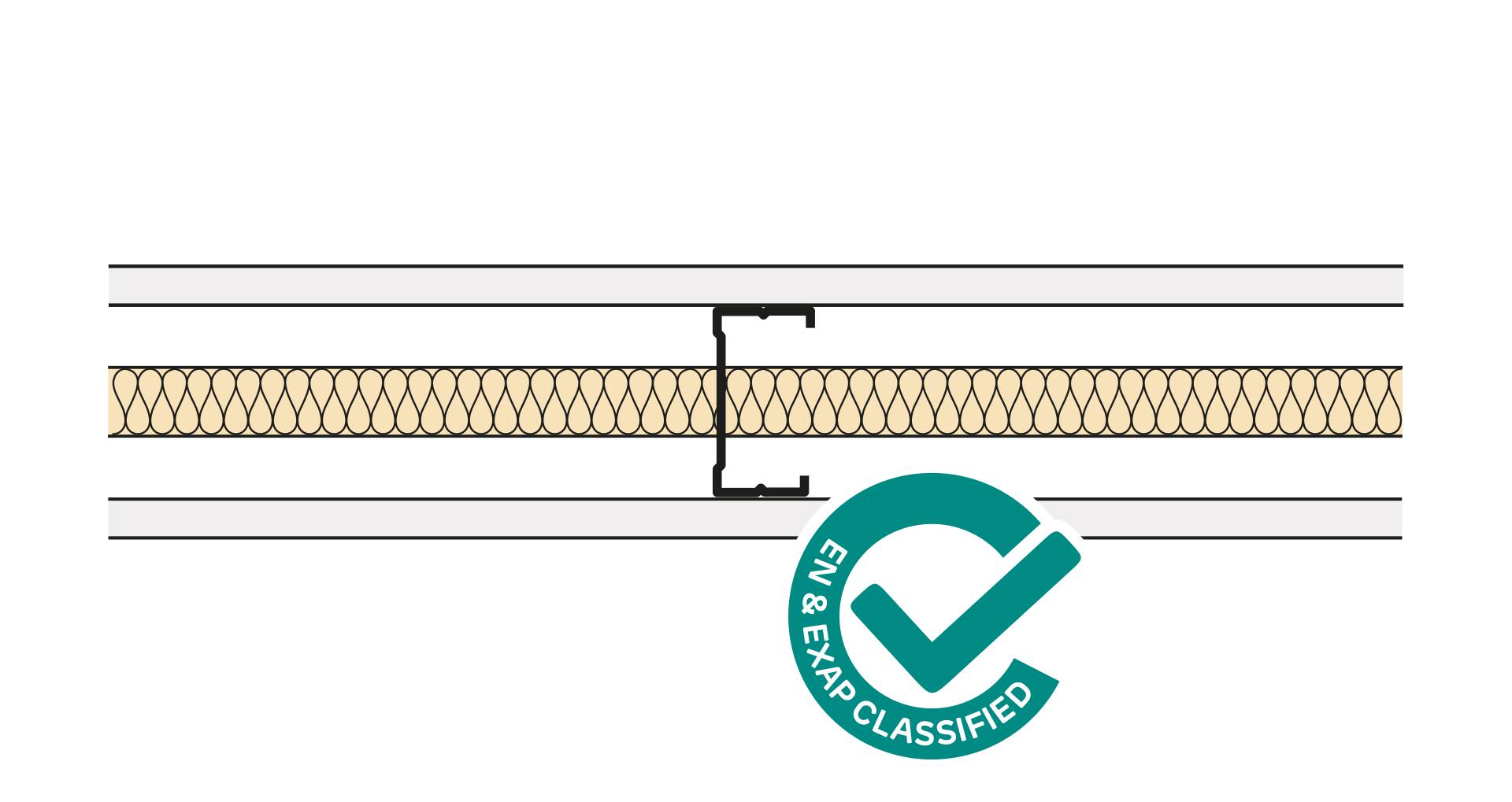 Siniat Single Frame Partition CS70R-15Md-25G