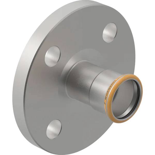 Geberit Mapress Therm flange PN 6, with pressing socket