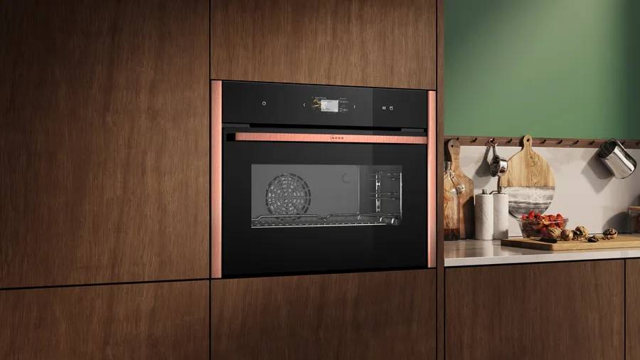 NEFF Compact 45cm Steam Ovens Bronze trim