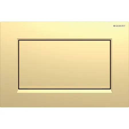 Geberit Sigma10 (Ex Sigma30) Flush Plate For Stop-And-Go Flush, Square, Screwable