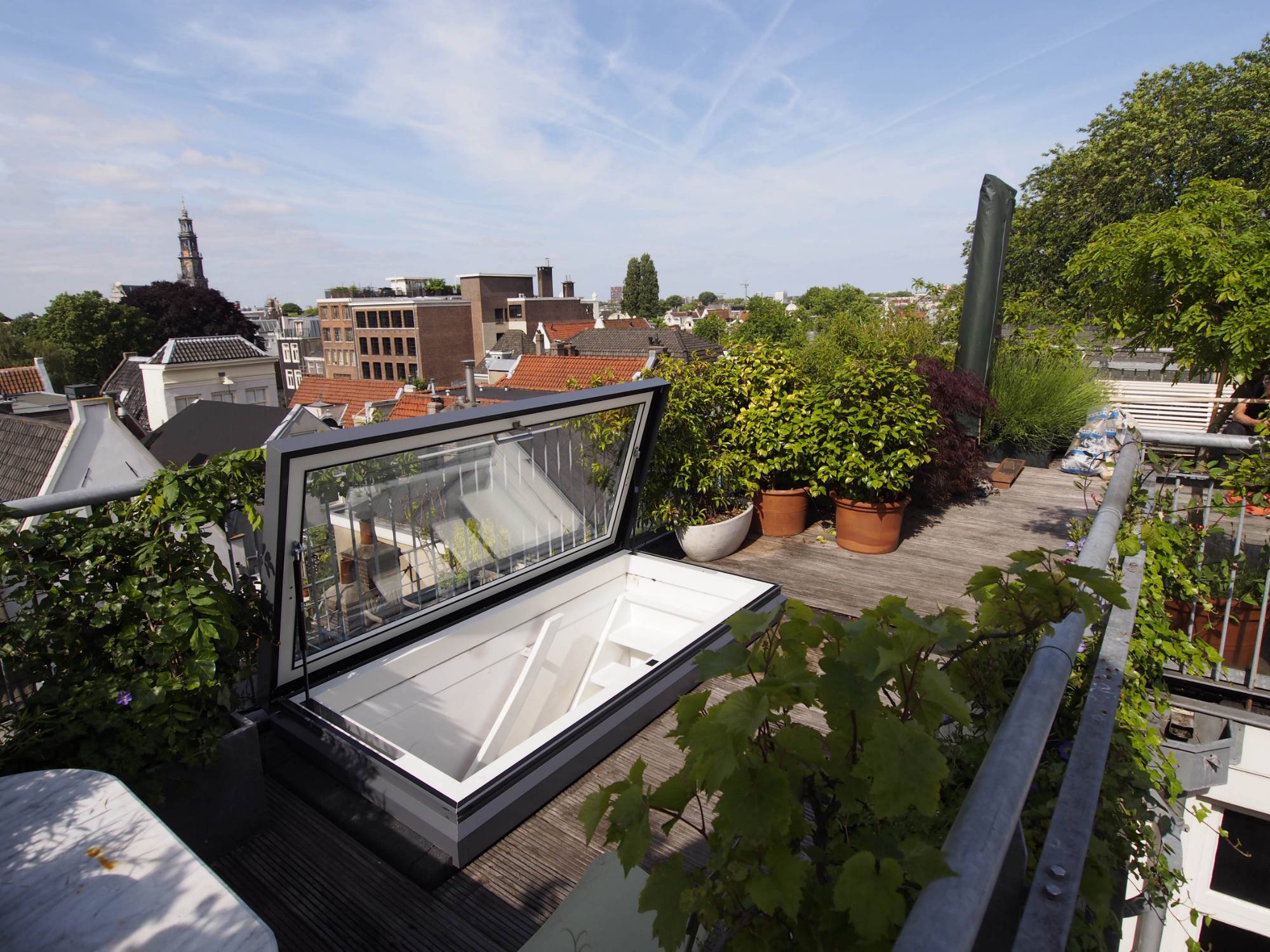 Opening Access Hatch Rooflights