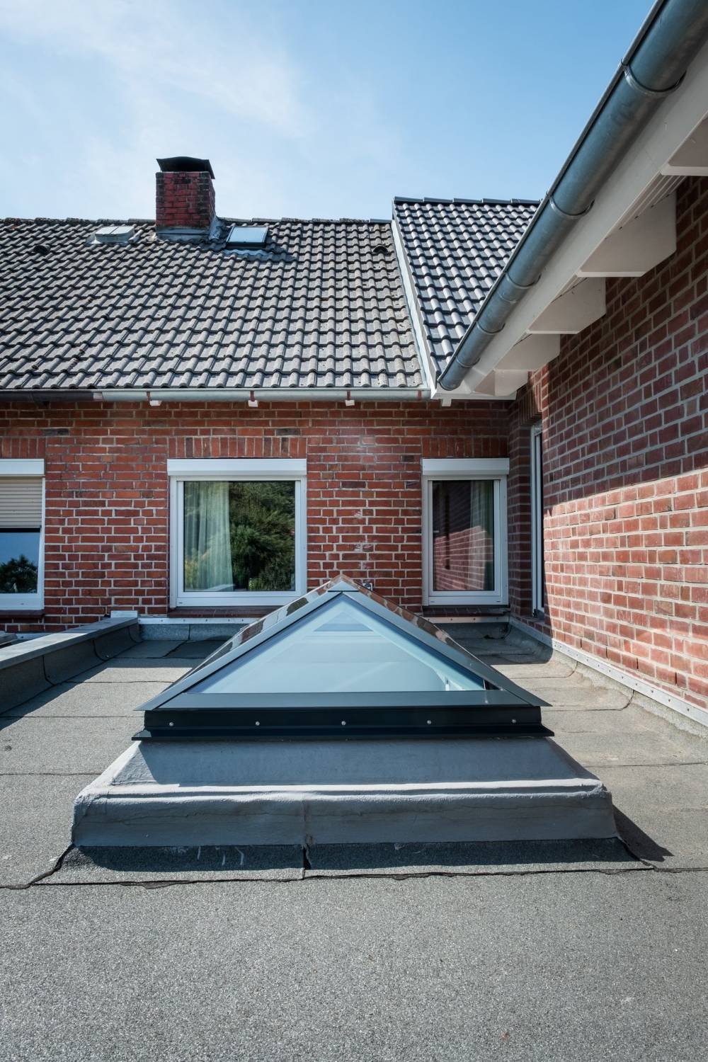 Glass Skylight Pyramid / Hipped  - rooflight - Rooflight / Skylight