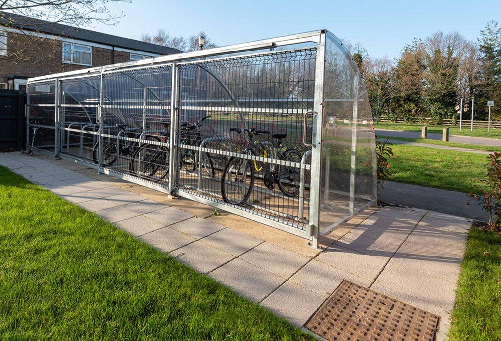 CL - Semi-Enclosed Bike Shelter 