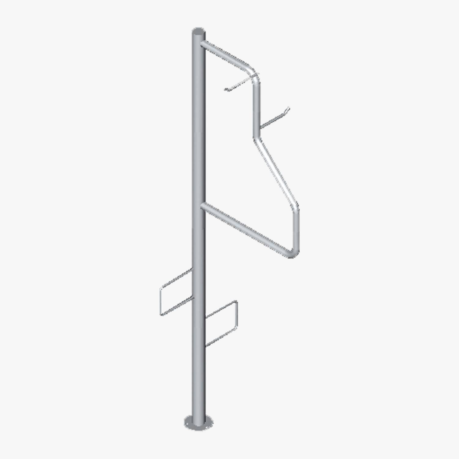 Cycla 2-Up Vertical Stand Bike Rack