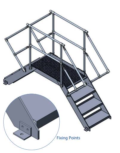 BP45 Stepover Ladder