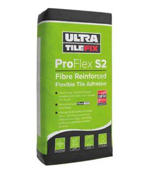 ProFlex S2: Fibre Reinforced Flexible Tile Adhesive