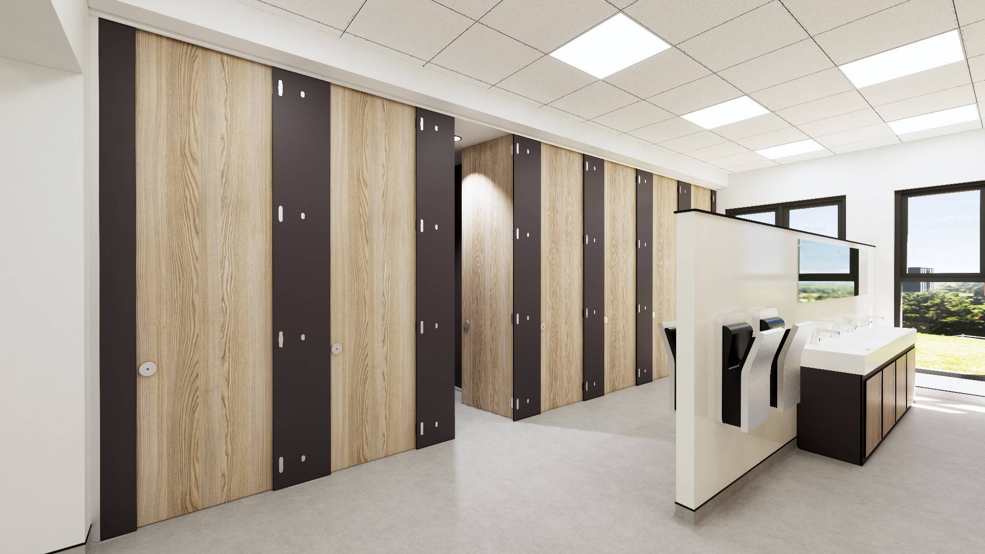 Apollo+ - Full Height Cubicle - Panel Cubicle | Brookhouse | NBS BIM ...