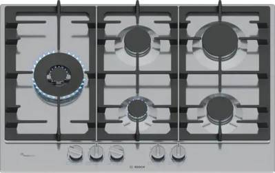 Bosch Series 6 gas hobs, 75cm, 90cm width options