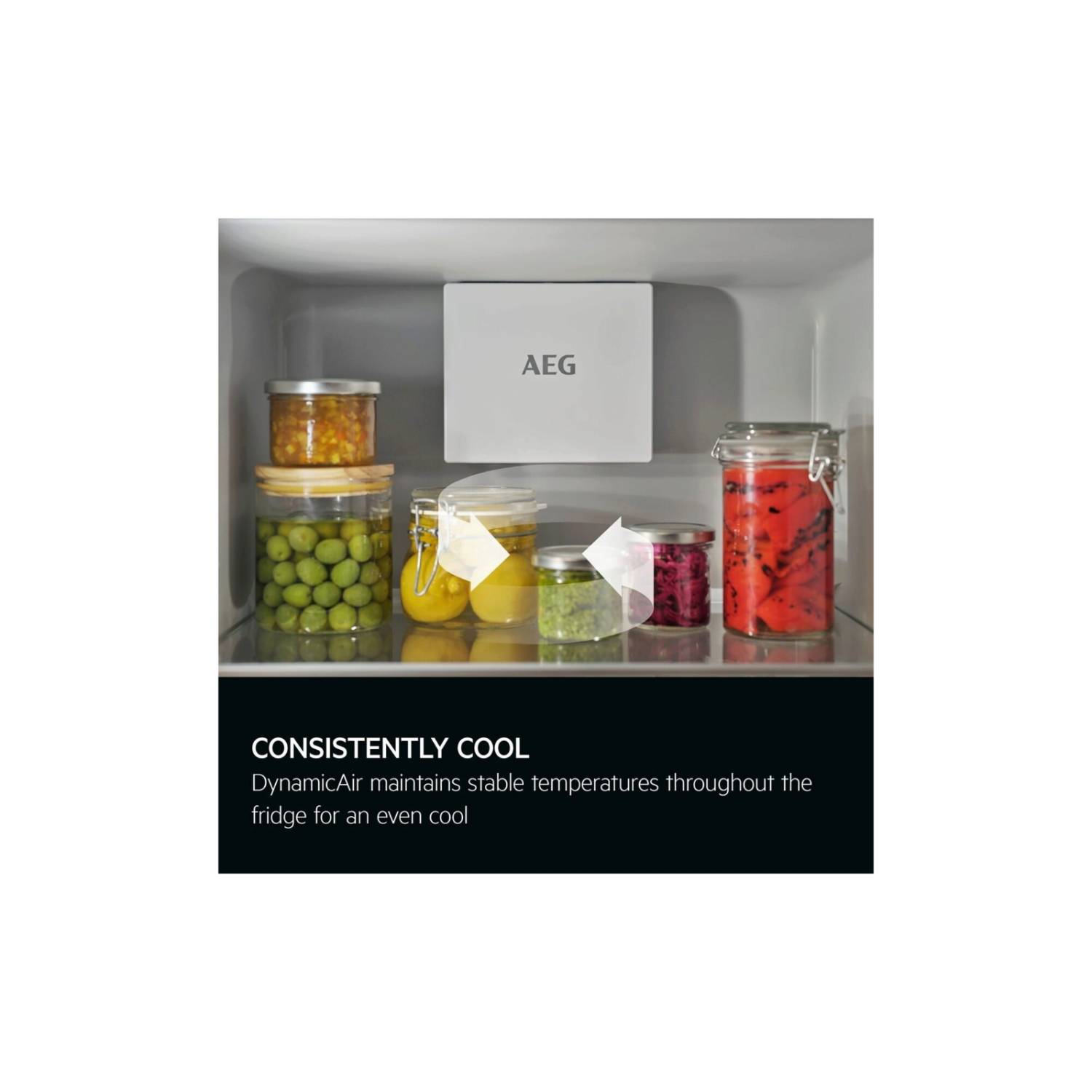 AEG INTEGRATED LARDER FRIDGE 178 CM