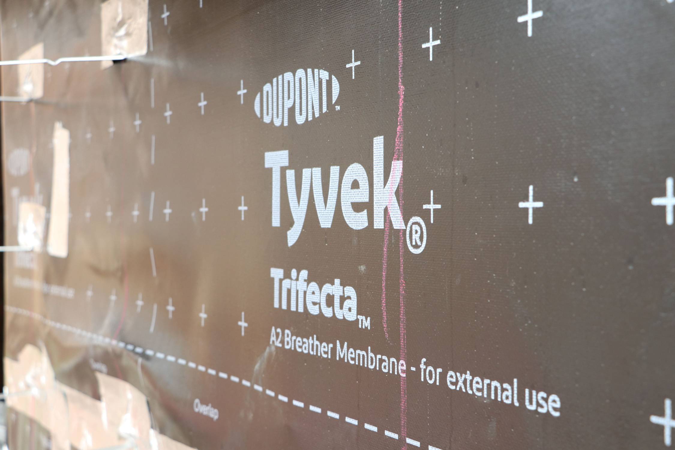 DuPont™ Tyvek® Trifecta™ - A2-Fire Rated Breather Membrane