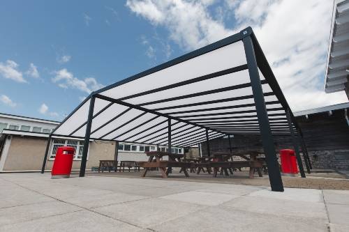 WeatherSpan®  - Aluminum Straight Roof Canopy - Canopy