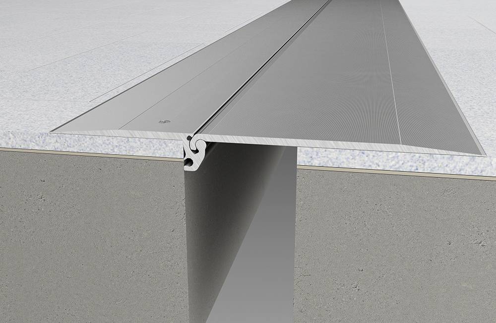 CS Allway® PCH Series Metal Floor Joint Covers - Surface Mounted 