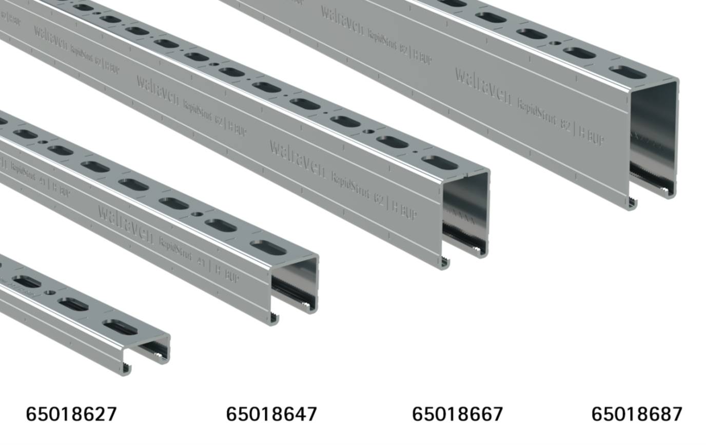 Walraven RapidStrut® Fixing Rail BUP1000 - rail system
