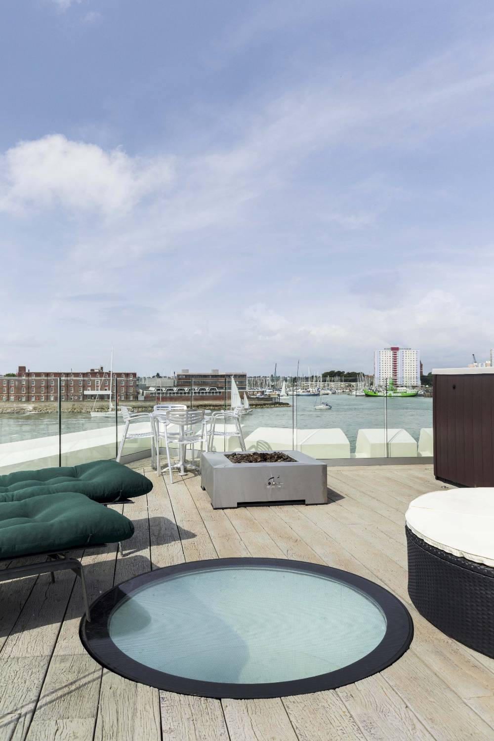 Circular Walk On Rooflight - External