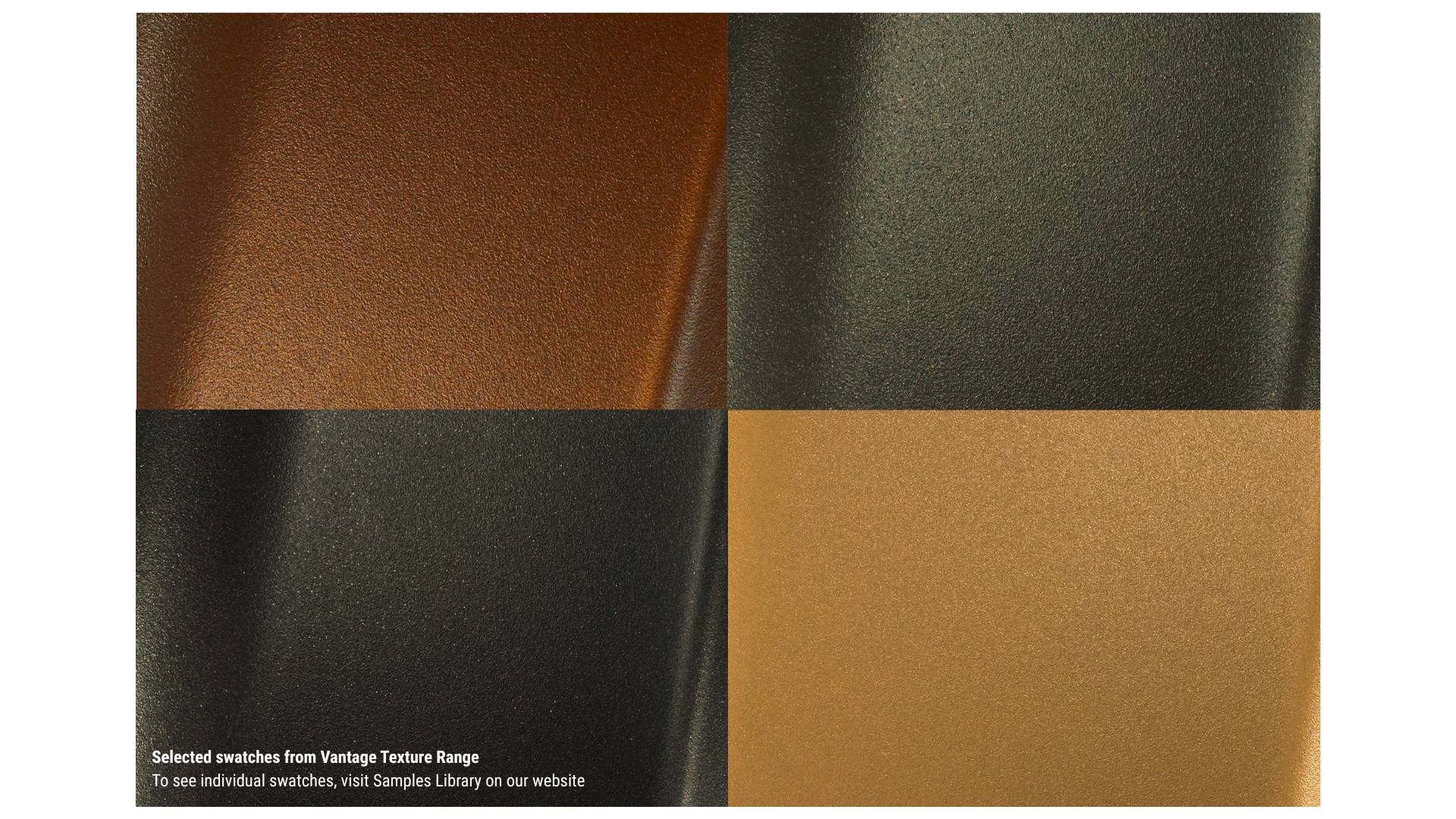 Vantage Range | Texture - High Grade Textured Polyester Powders