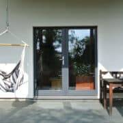 GBS78-A Triple Glazed Aluminium Clad Timber Outward Opening Double Doors