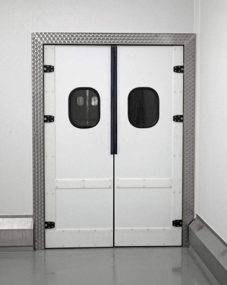 Traffidor Swing - Hygiene crash doors - Stainless Steel / HDPE - Swing Door