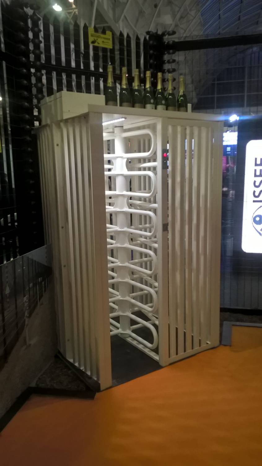 RotaSec HS90SC Full Height High Security Turnstile 