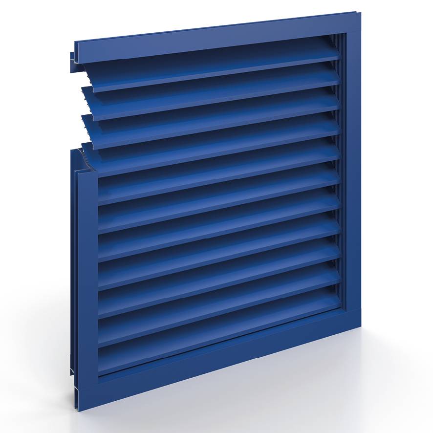 CS Louvres Ventilation Louvre A-3200 - Modular Ventilation Louvres