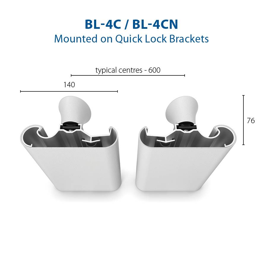 CS Acrovyn® BL-4C/ BL-4CE Bed Head Protectors