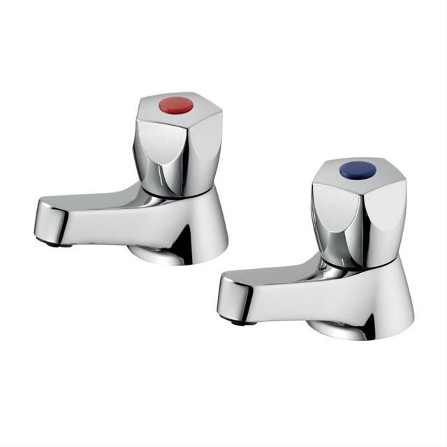 Sandringham Sl 21 Bath Pillar Taps 3/4"