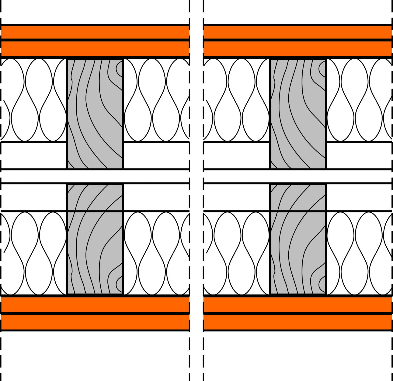 fermacell® 1H26 Twin Timber Stud Partition - Insulated Partition System