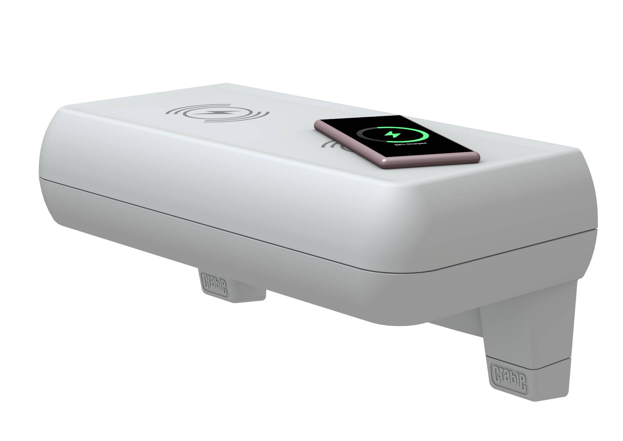 Charging Shelf Station - UK Type G - Wireless, USB and Socket Charging